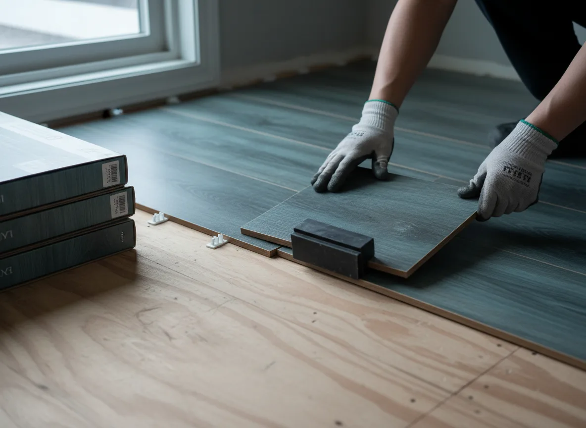 Luxury Vinyl Plank Installation company in Sherrill, IA